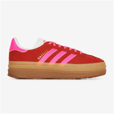 rood met roze adidas|Gazelle schoenen .